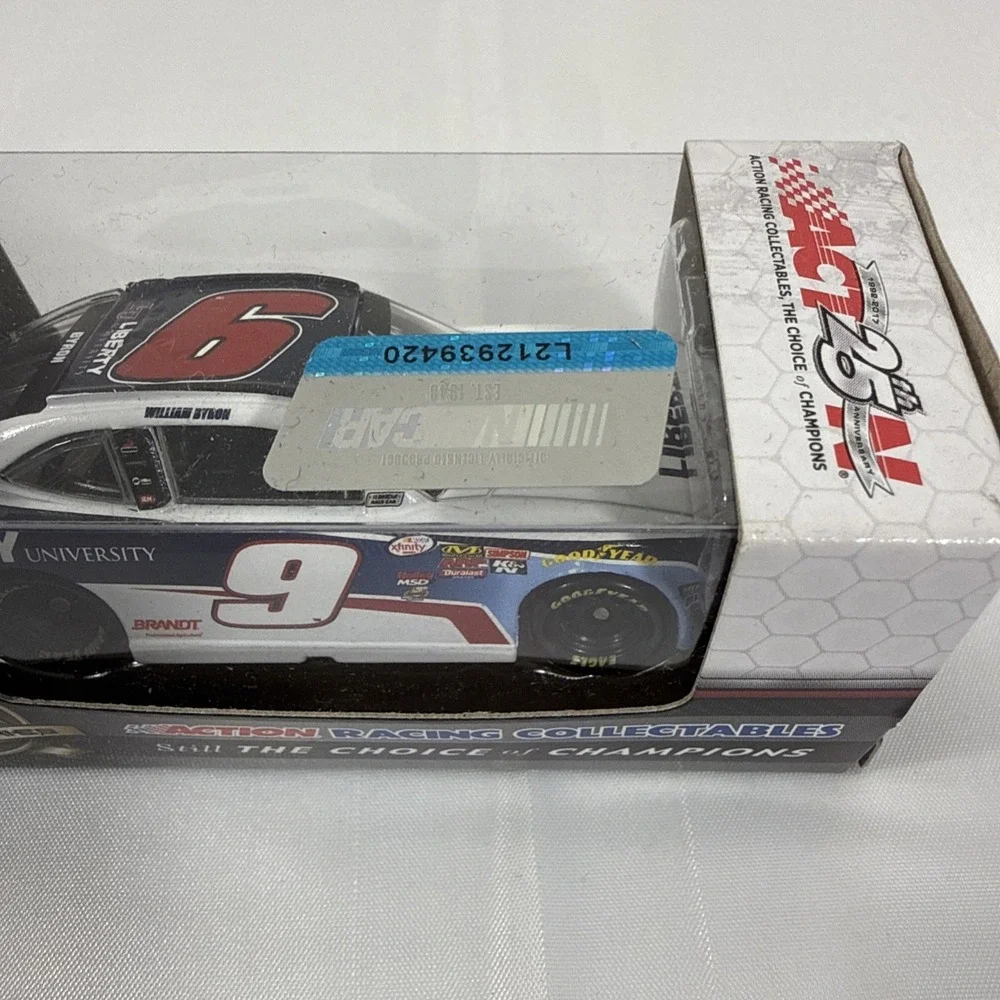 William Byron 2017 #9 Liberty University 1:64 Action‎ Collectibles 25th Anniv.